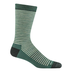 Men's Microstripe Crew Lightweight Lifestyle Socks