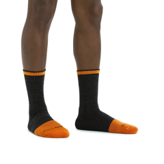 Men's Steely Micro Crew Midweight Work Socks